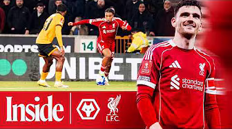 Inside: BEST Behind The Scenes of FA Cup Win! Wolves 1-3 Liverpool