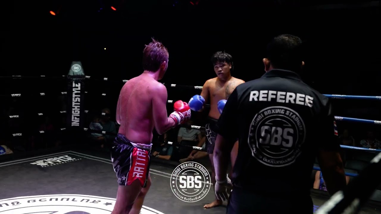 🥊 Fight 7 – Petch Yod Sak Rattachai Muay Thai 🇹🇭 vs Tanapat Crezy F Muay Thai 🇹🇭