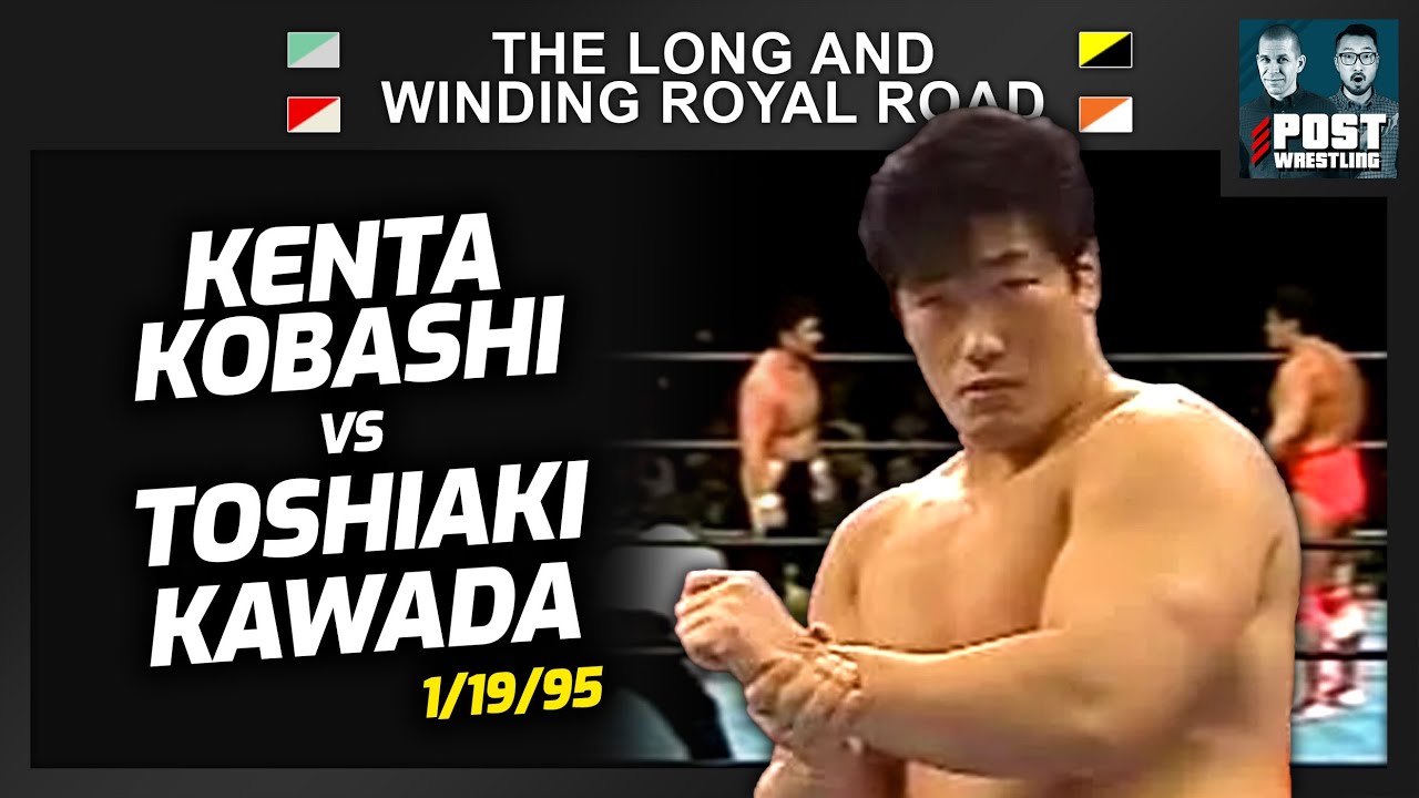 Kenta Kobashi vs. Toshiaki Kawada (1/19/95) Match Review | L&WRR #49 w/ Rich Fann backdrop