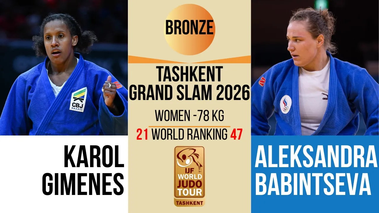 Karol GIMENES VS Aleksandra BABINTSEVA | Tashkent Grand Slam 2026 | BRONZE -78 kg