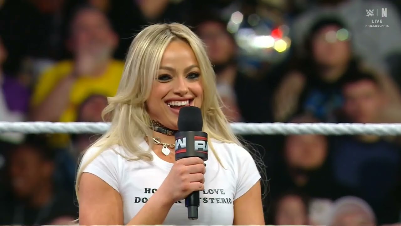 WWE RAW LIV MORGAN ENTRANCE 02/02/26