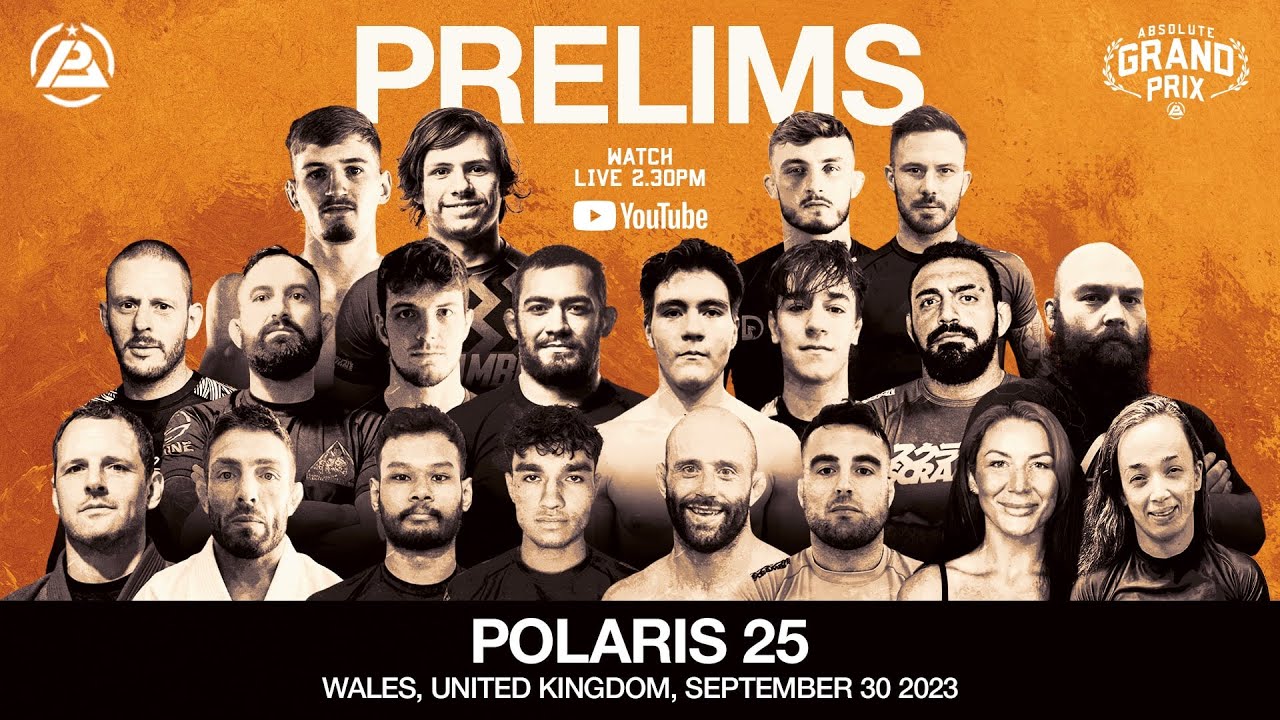 Polaris 25 Prelims *LIVE* | Full No-Gi BJJ Grappling Undercard