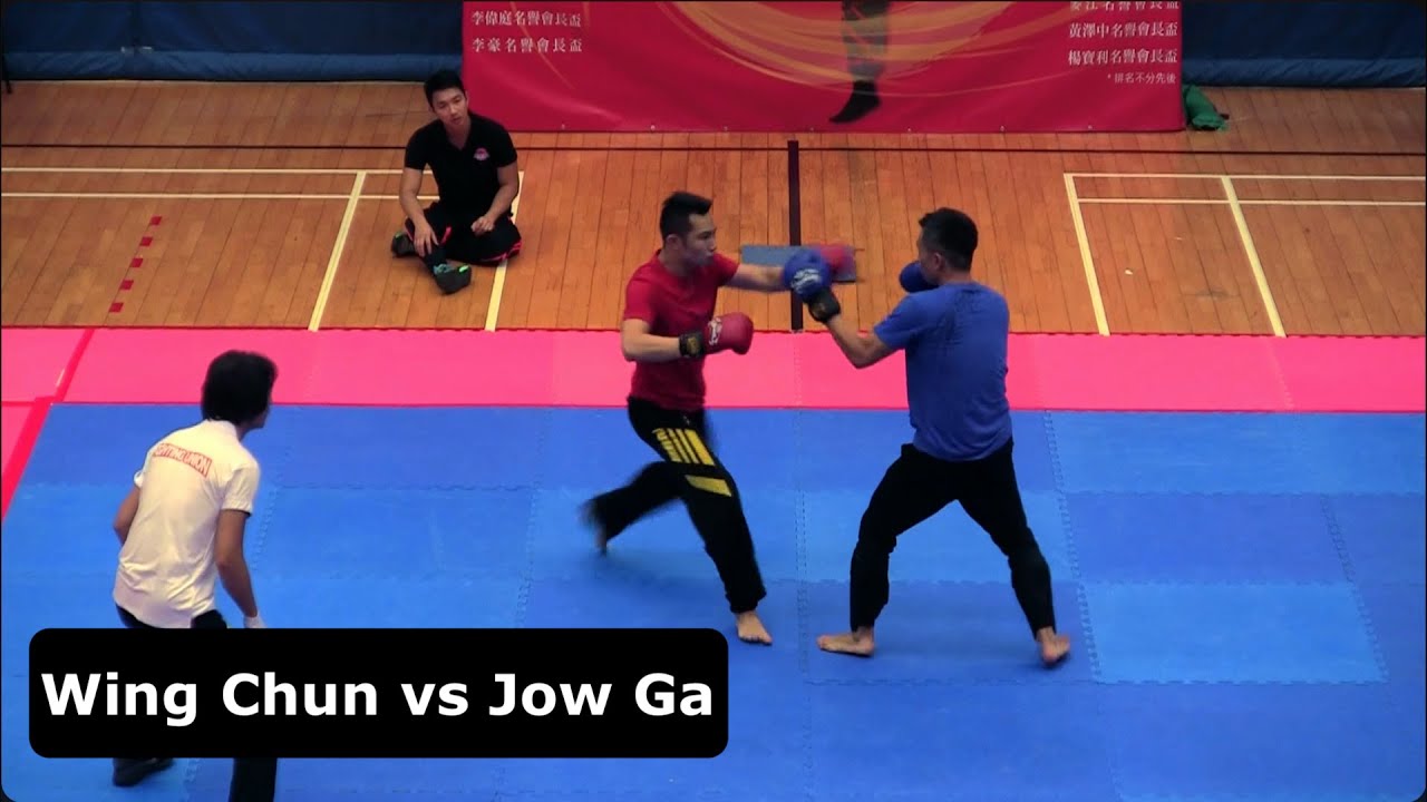 Jow-Ga vs Wing Chun (Zhou Jian Quan vs Yong Chun Quan) Kungfu Tested