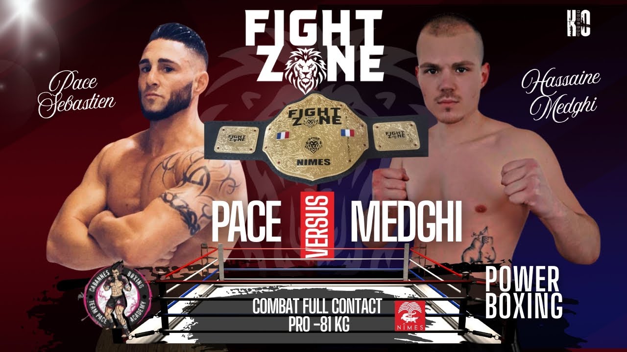 Sébastien PACE vs Hassaine MEDGHI by @vxstv #fightzone #nimes