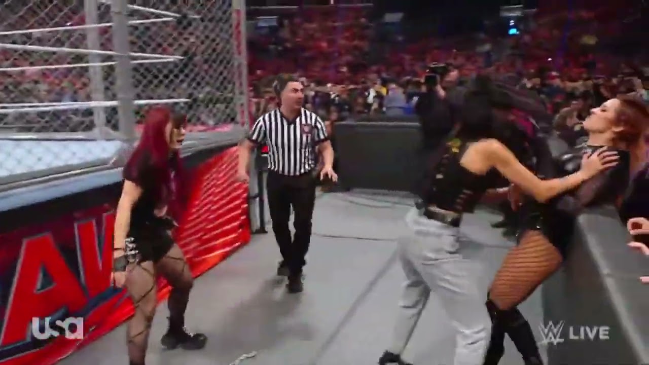 Damage CTRL Attacks Becky Lynch WWE RAW 1/23/2023