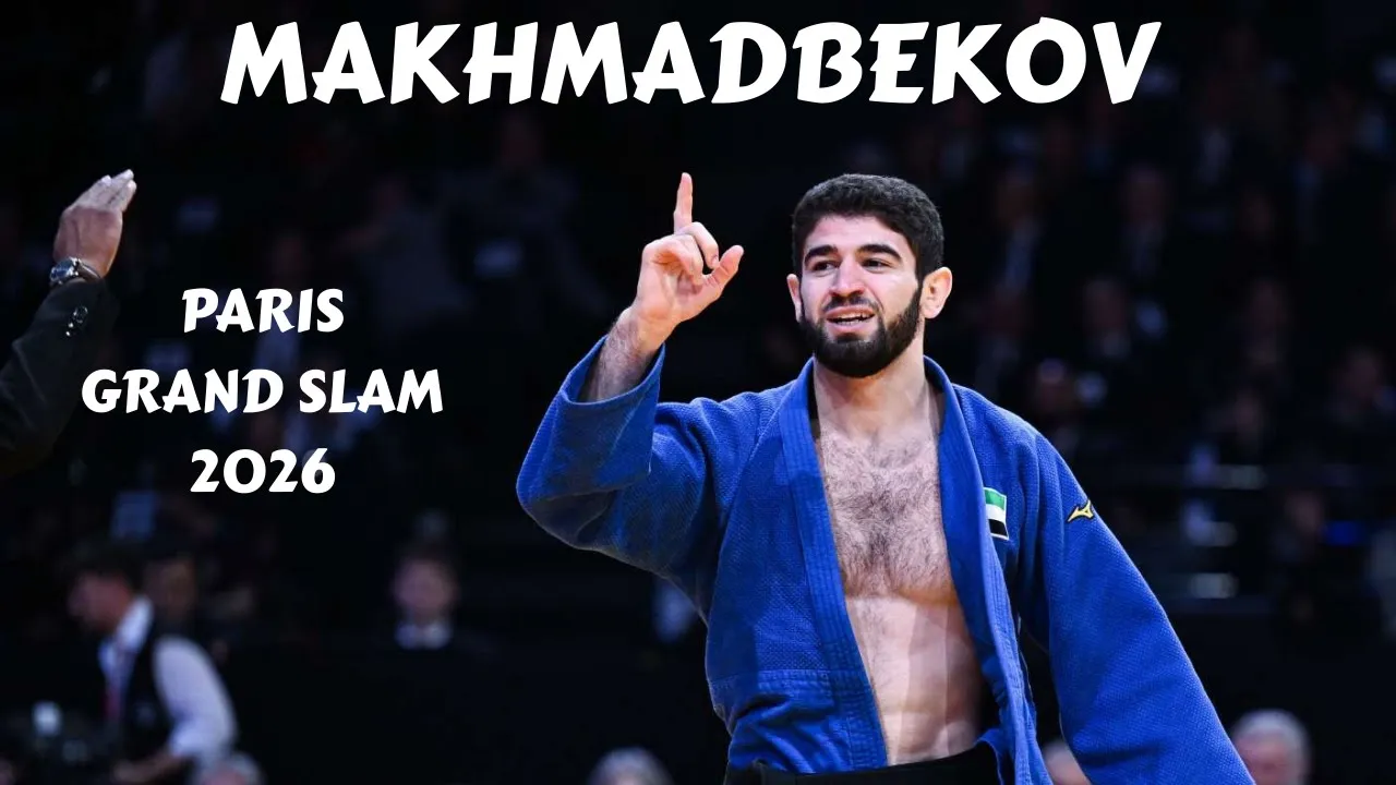 MAKHMADBEKOV Makhmadbek complete competitions at PARIS Grand Slam 2026