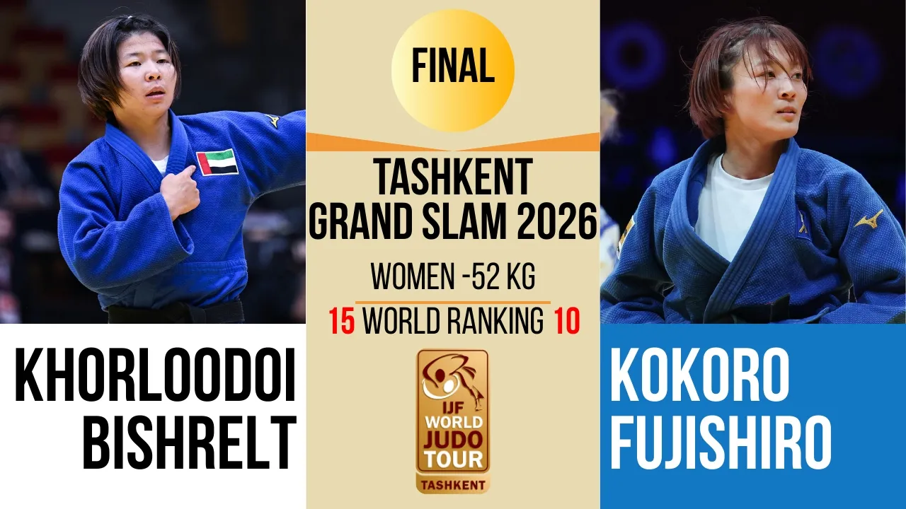 Khorloodoi BISHRELT VS Kokoro FUJISHIRO | Tashkent Grand Slam 2025 | GOLD -52 kg
