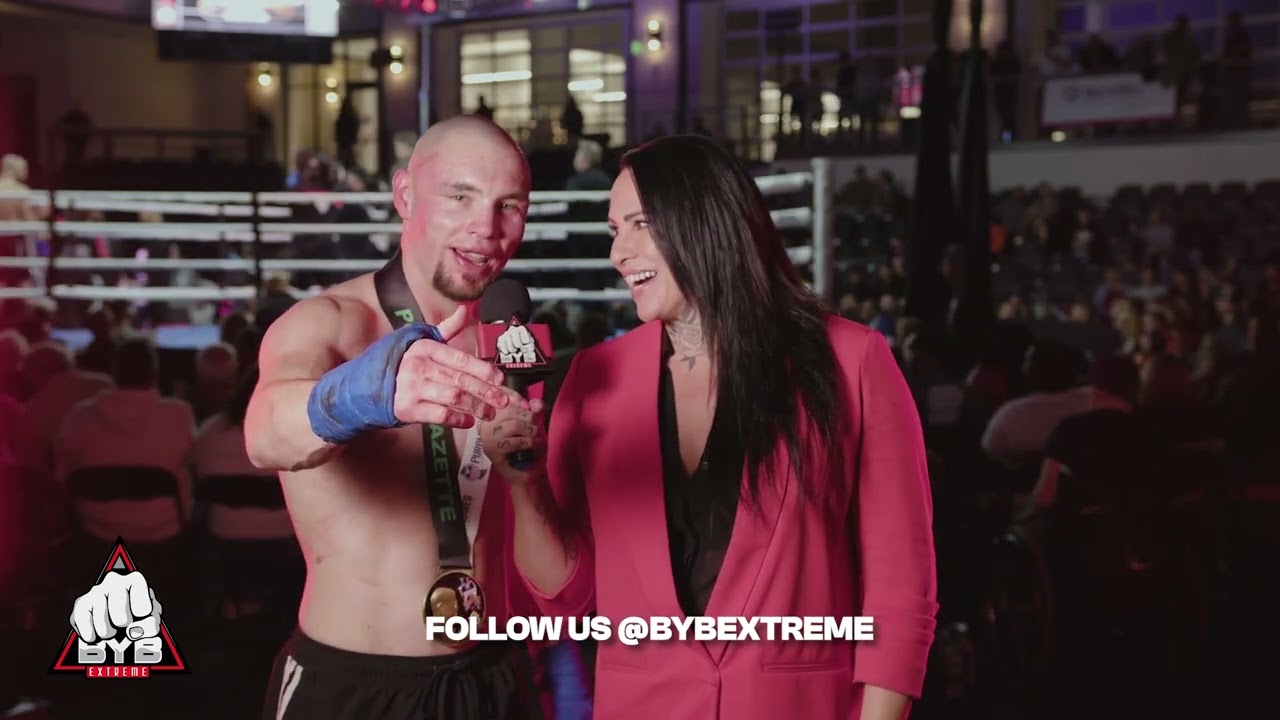 Jordan Tompkins BYB 14 Post-Fight Interview background