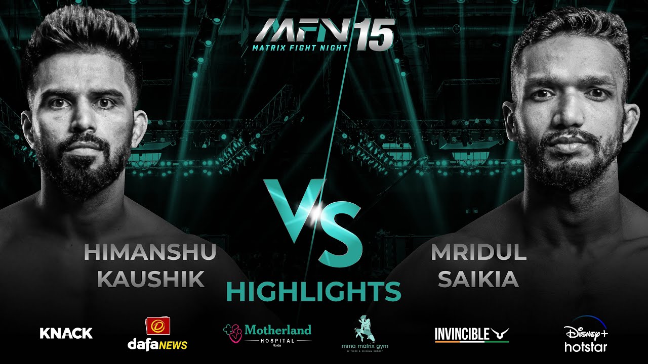Himanshu Kaushik Vs Mridul Saikia - Highlights I MFN 15 background