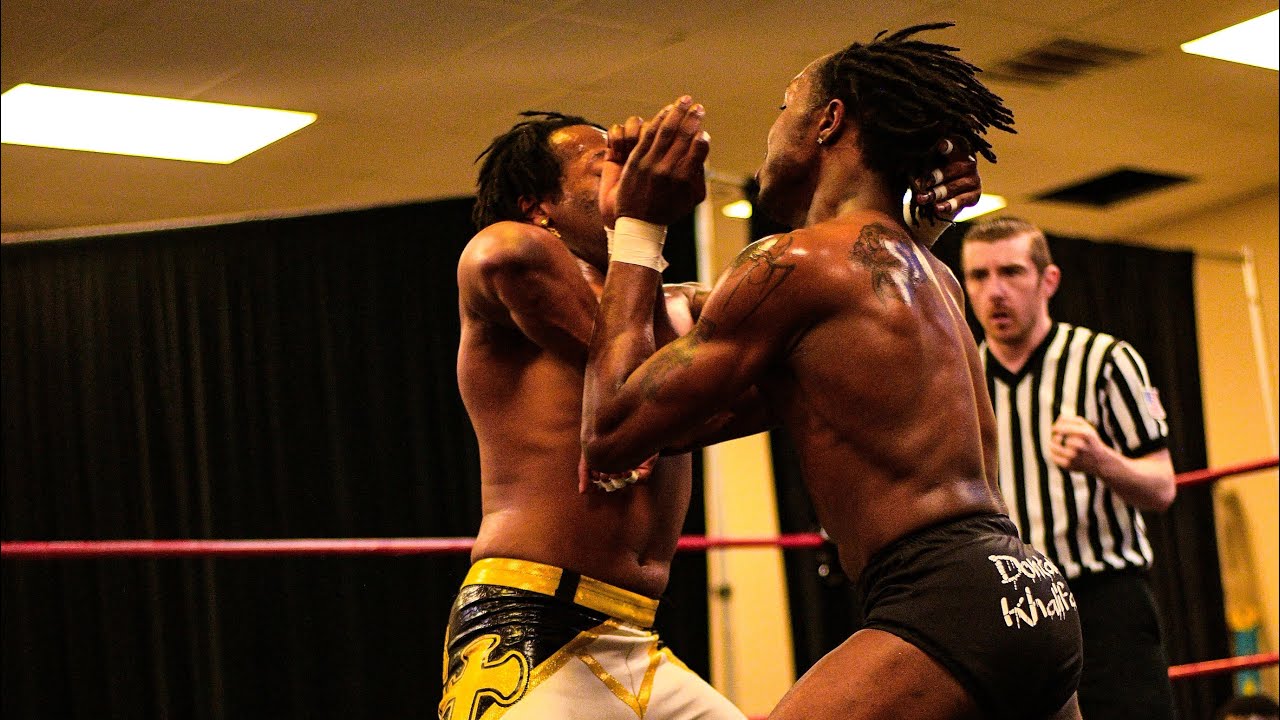 Dontay Khalifah vs. Saint Julius: FSPW Afterburn #25 background