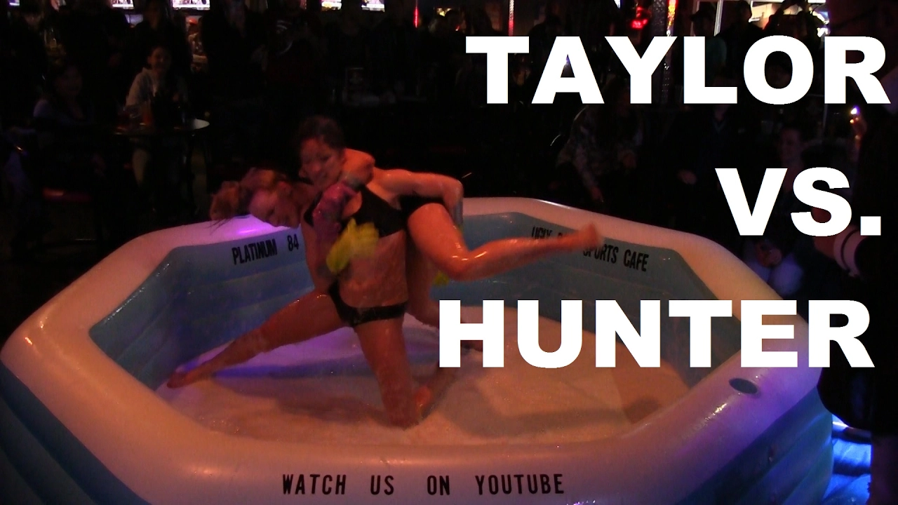 Soapy Smackdowns! | Taylor Vs. Hunter | Oil Wrestling | Season 2 | Night 4
