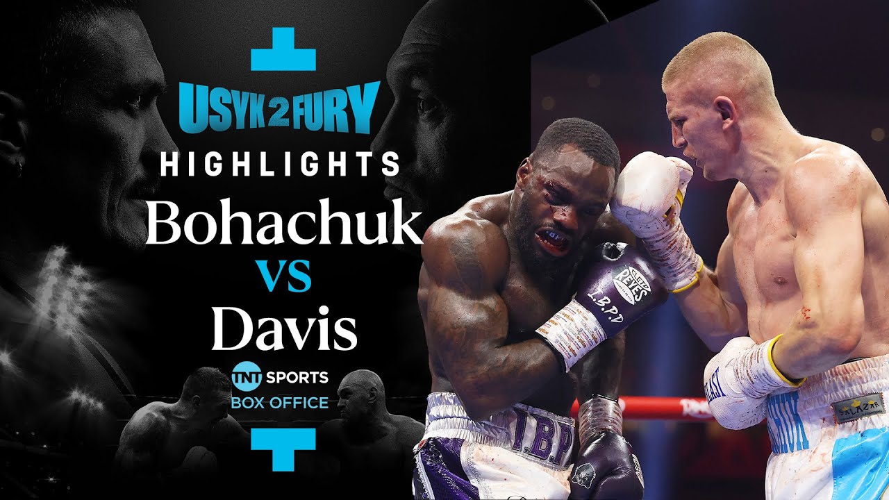 BRUTAL BEATING! ЁЯШ│ | Serhii Bohachuk vs Ishmael Davis Fight Highlights | #UsykFury2 ЁЯЗ╕ЁЯЗж