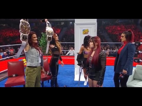 Damage CTRL and Becky Lynch, Lita Segment WWE RAW