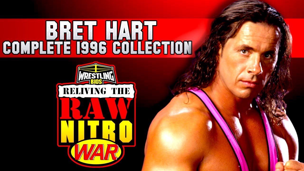 Bret "Hitman" Hart in 1996 : "Reliving The War" Collection background