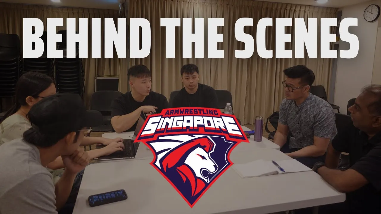 BIG Discussions at Singapore Armwrestling's Annual General Meeting 2024