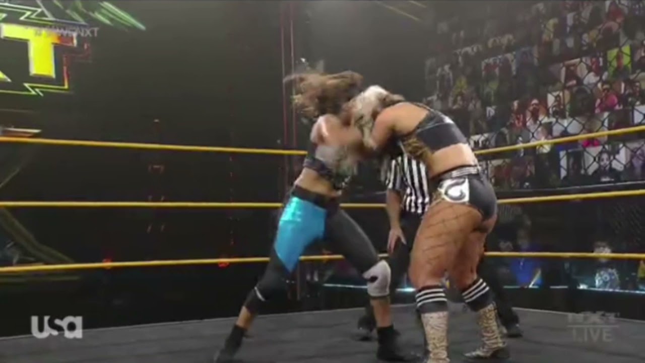 Toni Storm vs. Zayda Ramier | Entrance (NXT, April 27, 2021) background