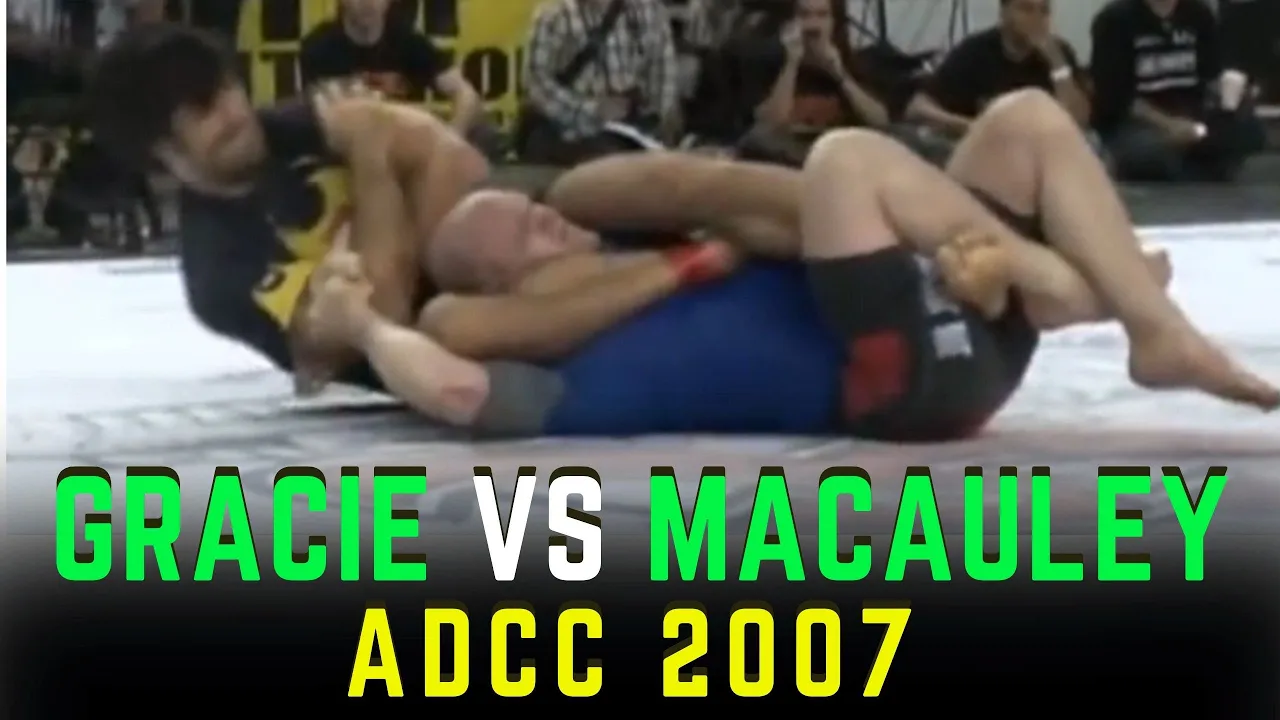Rolles Gracie vs Rick McCauley ADCC 2007 backdrop