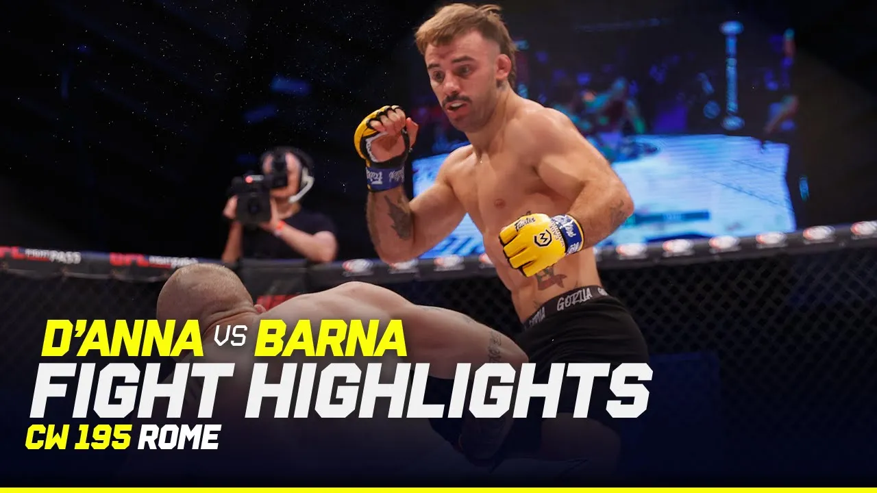 MINI HULK SHOCKS ROME π€― | Simone D'Anna vs. Nicolas Barna | CW 195 Rome FIGHT HIGHLIGHTS