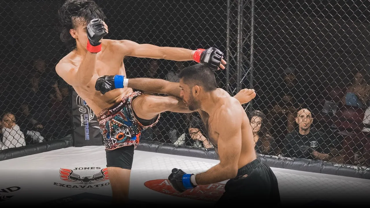 FIRE FLYWEIGHT FIGHT! Neil Mazumdar vs Saul Becerril Vivas | Ring Titans 1