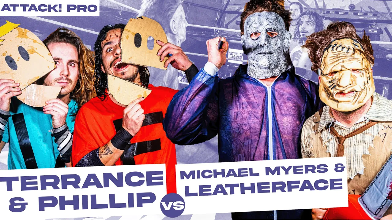 Terrance and Phillip VS Michael Myers/Leatherface (ATTACK! Pro)