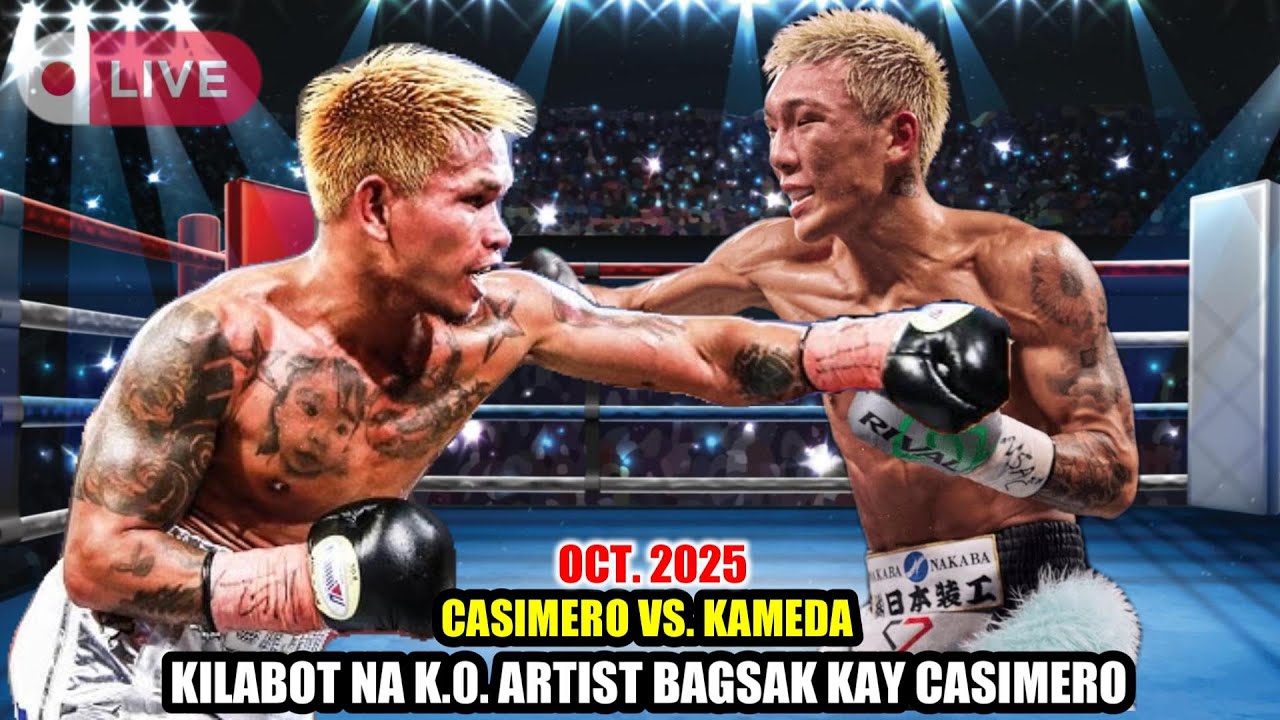 CASIMERO vs KAMEDA OCT 2025 | CASIMERO PINABAGSAK ANG KILABOT NG K0 ARTIST!