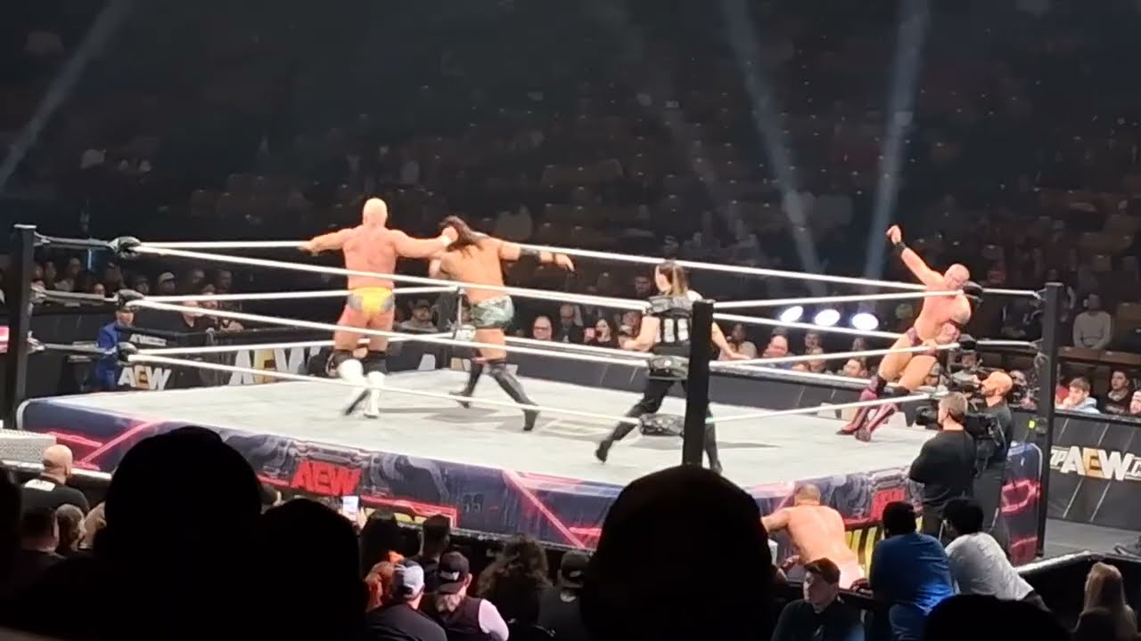 Austin & Billy Gunn vs Konosuke Takeshita and Kyle Fletcher at AEW Collision