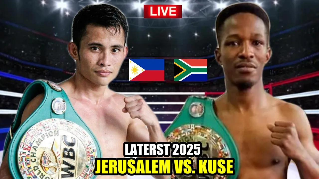 JERUSALEM vs KUSE WBC Title 2025 | ISANG SUNTOK NI JERUSALEM 3X BAGSAK ANG CHAMPION!
