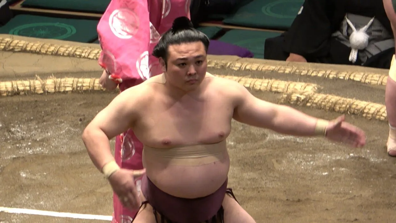 Little Enho "out until 2024" (炎鵬が戻ってくるのは、まさか、来年?!) background