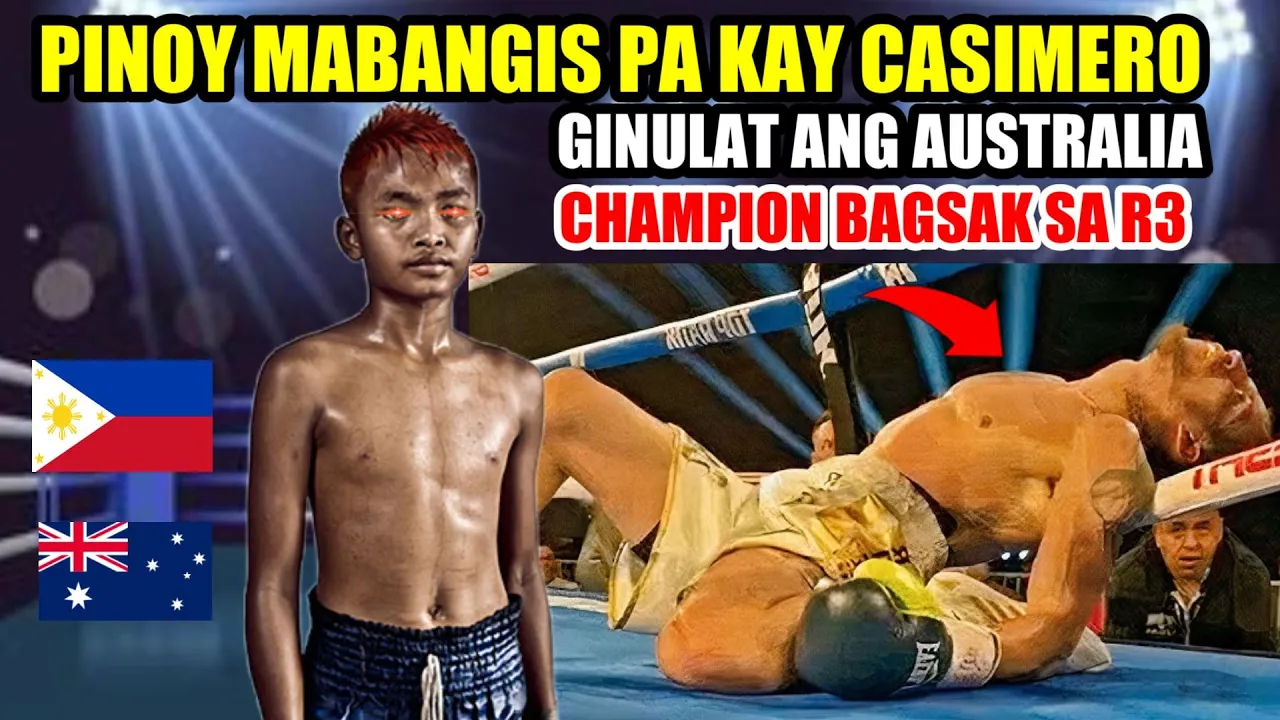 PINOY MABANGIS PA KAY CASIMERO | PINABAGSAK KNOCKOUT ARTIST NG AUSTRALIA!