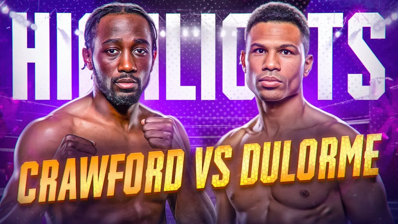 Boxing Clinic! Terence Crawford (USA) vs Thomas Dulorme (DOM) | Fight Highlights Knockout background