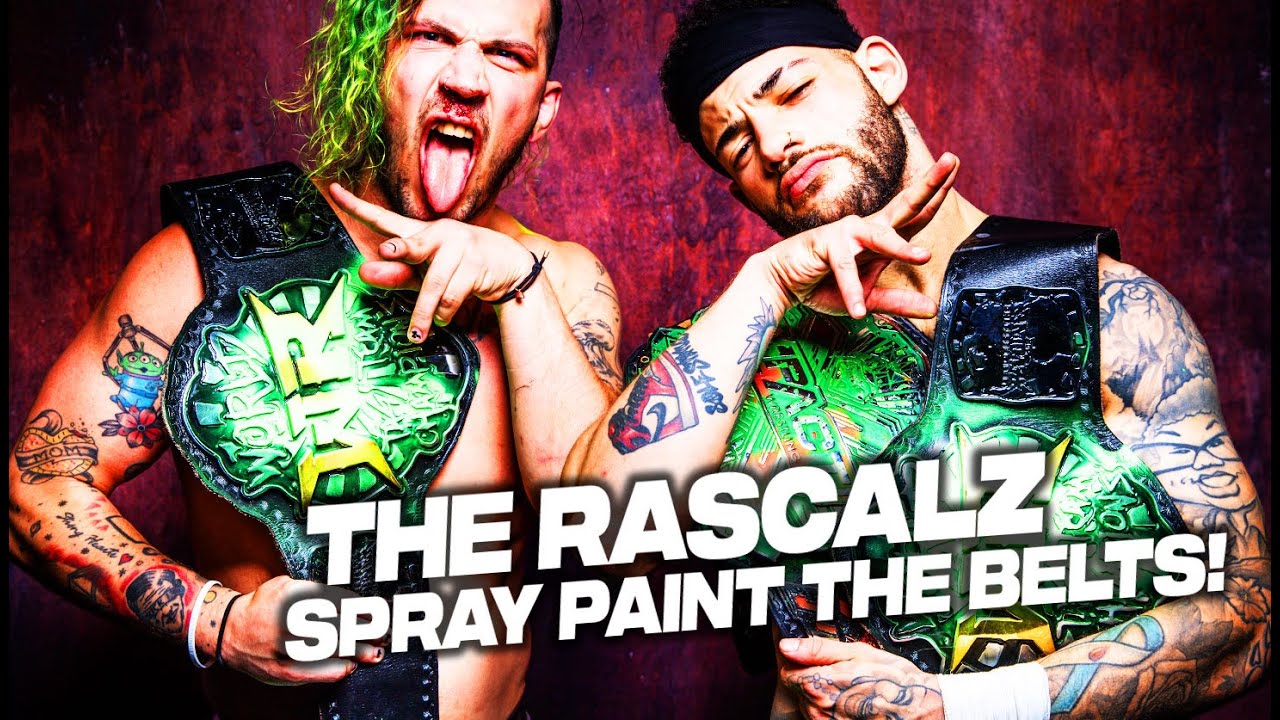 Rascalz SPRAY PAINT the Belts! background