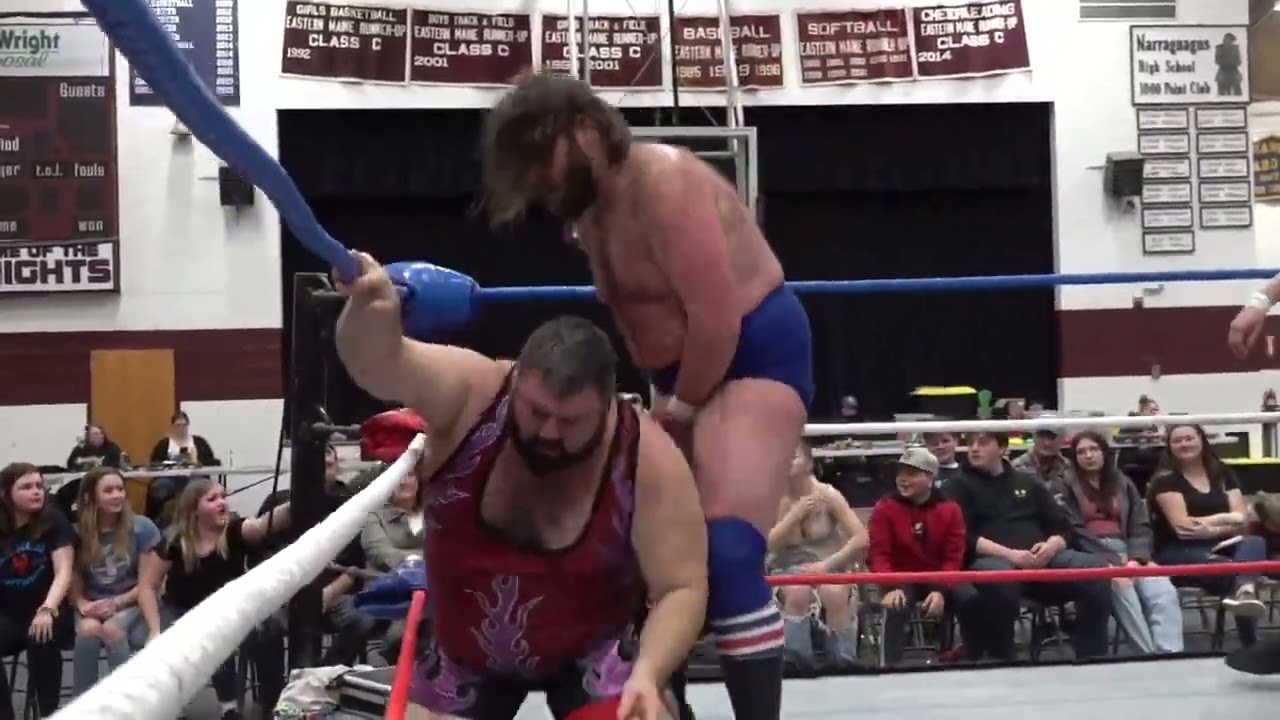 Eric Johnson vs. Big T (Maine Pro Wrestling, Heavyweight Championship | GIW Highlights background