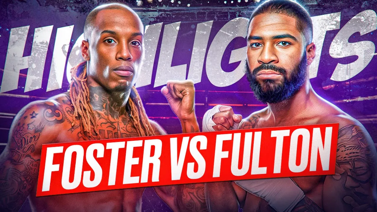 O'Shaquie Foster (USA) vs Stephen Fulton (USA) | Boxing Highlights & Knockouts backdrop
