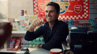 The Arsenal app has landed l Spot the cameos in Mikel Arteta's corner shop ⚡️