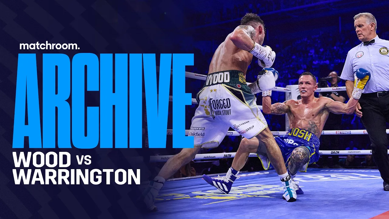 "One Of The Most Dramatic Finishes EVER!" | Leigh Wood Vs Josh Warrington Full Fight background