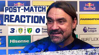 “The dream can continue” | Daniel Farke reaction | Leeds United 3-0 Norwich City