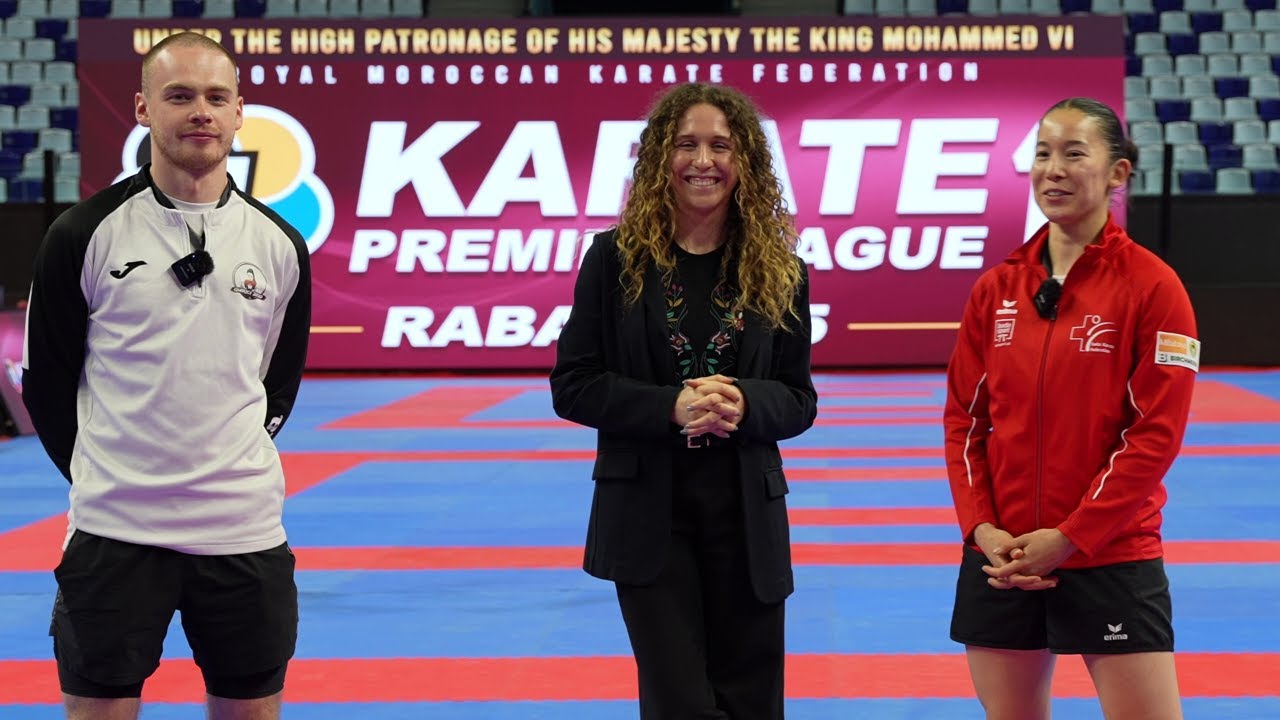 Tatami Replays: Episode 10 with M. Schaerer (SUI) and C. O Sullivan (IRL) | WORLD KARATE FEDERATION background