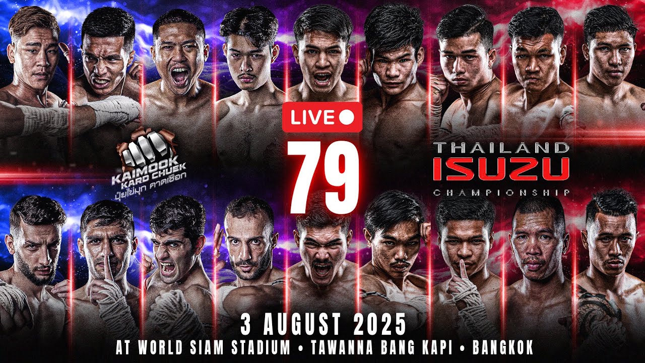 🔴 LIVE THAI FIGHT LEAGUE #79 | 3 August 2025