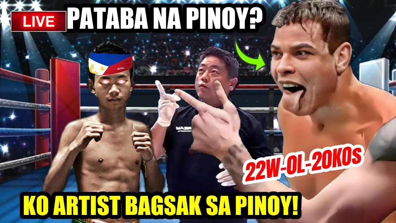 MEXICAN KN@CKOUT ARTIST 22W-0L-20KOs | BAGSAK SA PATABANG PINOY!