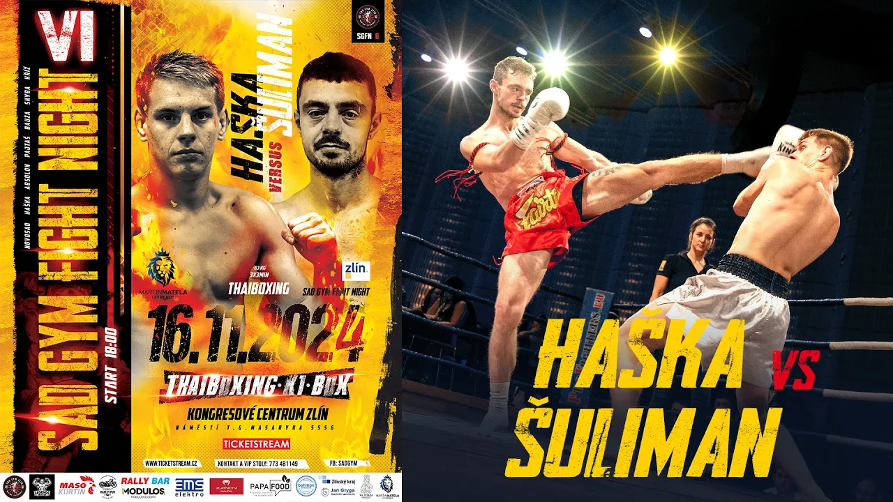 SG-FN6: HASKA VS SULIMAN - THAIBOXING background