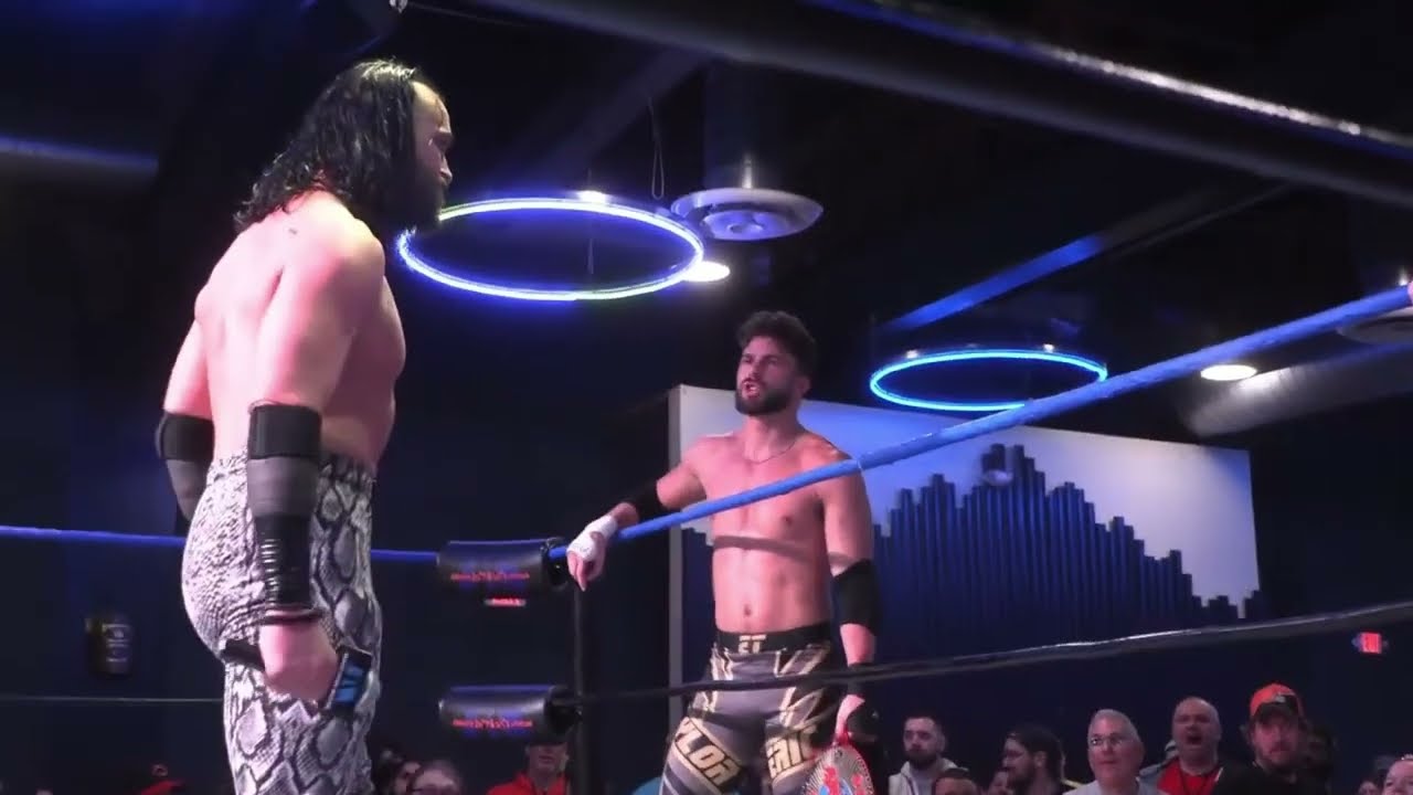 Matthew Justice Challenges Eric Taylor - Absolute Intense Wrestling
