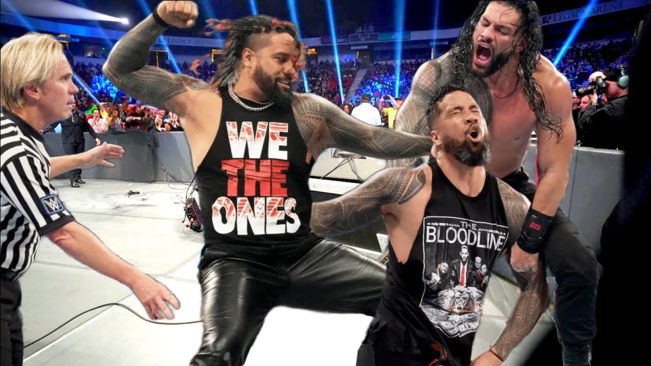 Jimmy Uso Attacks Jey Uso & Saves Roman Reigns WWE Smackdown 2023 Highlights