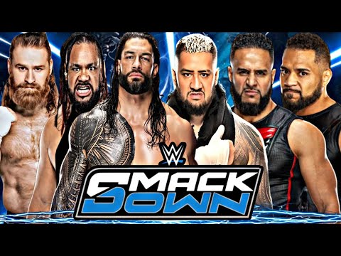 FULL MATCH - Roman Reigns, Jacob Fatu & Sami Zayn Vs. The MFT : WWE SmackDown 2025 