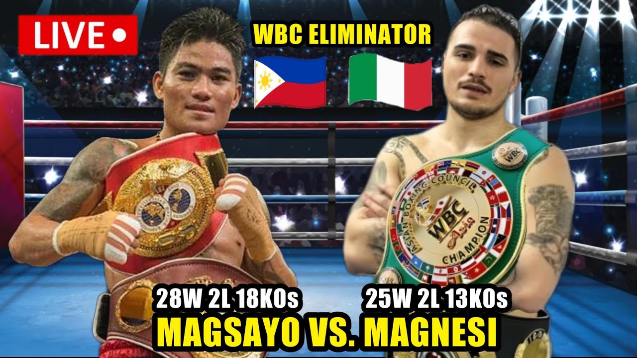 MAGSAYO VS MAGNESI WBC ELIMINATOR HIGHLIGHTS | 2X BAGSAK SA PINOY SA ROUND 1!