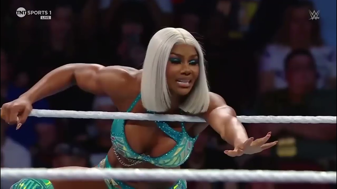 WWE ~ Jade Cargill & Bianca Belair vs Indi Hartwell & Candice LeRae: SmackDown 6/7/24
