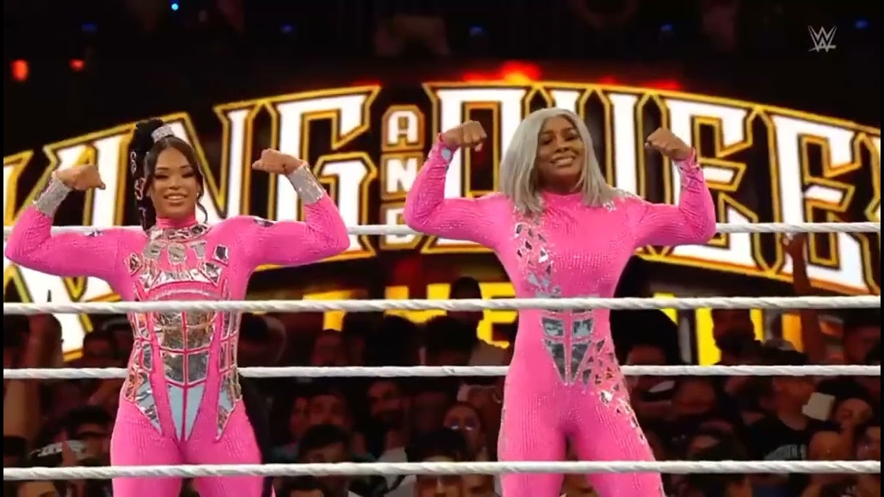 Bianca Belair & Jade Cargill vs Candice LeRae & Indi Hartwell: WWE King n' Queen of the Ring 5/24/24