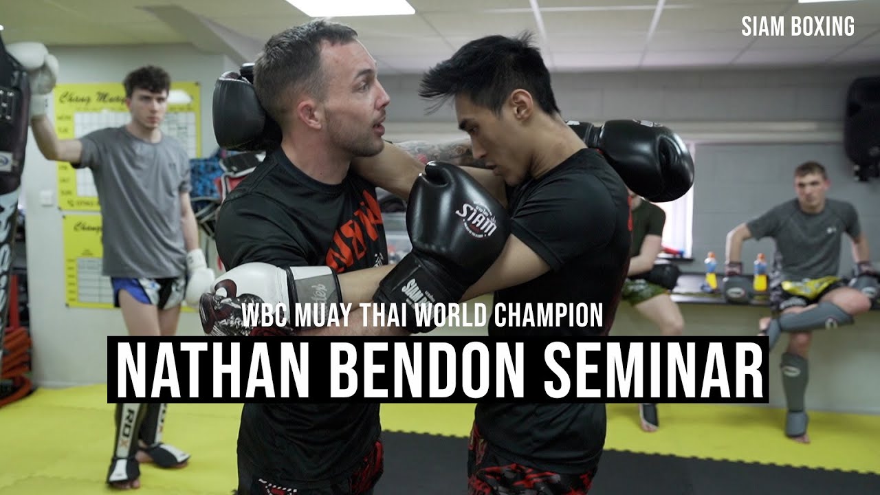 Nathan Bendon Muay Thai Seminar | Siam Boxing background