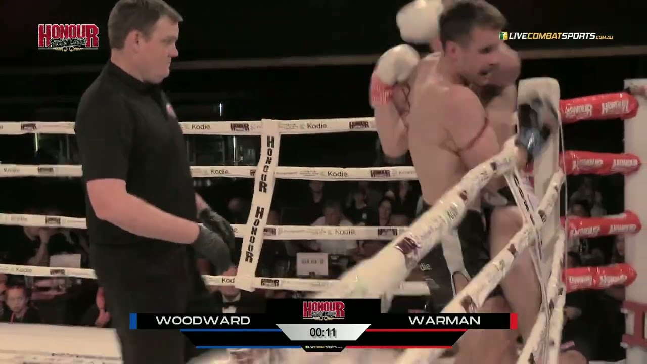 Honour Premier League - May 24 - F14 Rylie Warman vs Michael Woodward background