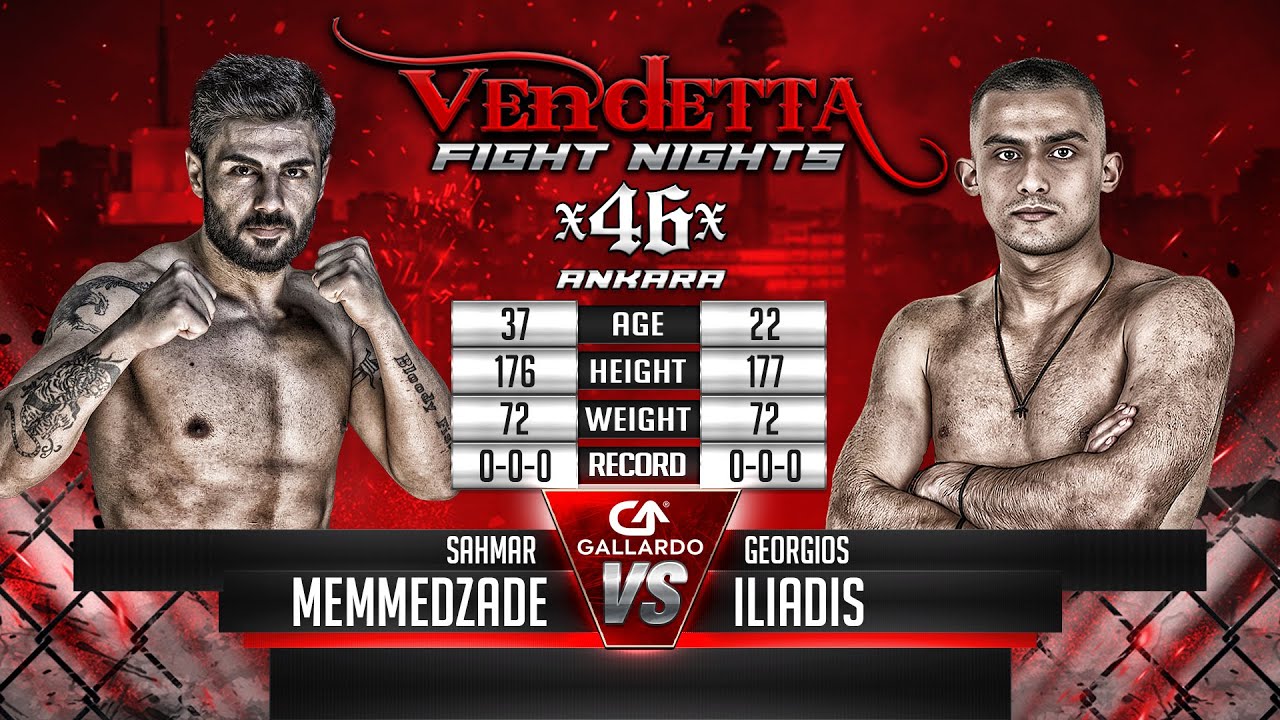Vendetta 46 | Sahmar Memmedzade VS Giorgos Iliadis backdrop