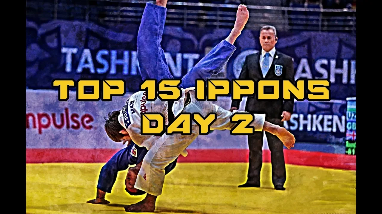 Top 15 ippons in day 2 of Judo Grand Prix Tashkent 2019